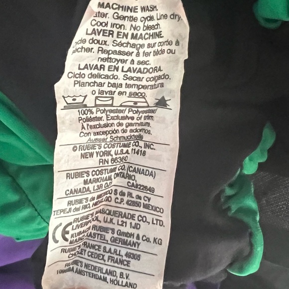 Toddler Storybook Witch Halloween Costume, Size 2T-4T, Witch Dress and Witch Hat - Picture 11 of 16